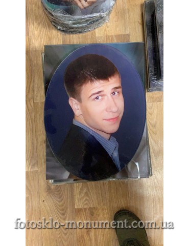 Фотоскло в овалі №6