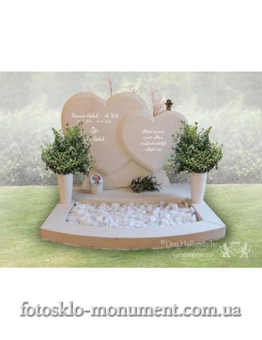 Пам'ятник зі склом Голландський №9