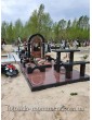 Памятник в форме Арка с фото в стекле