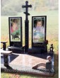 Пам'ятник з колажами в фотосклі