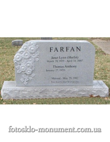 Памятник из гранита Европейский №46