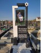 Пам'ятник для тата з фото під склом