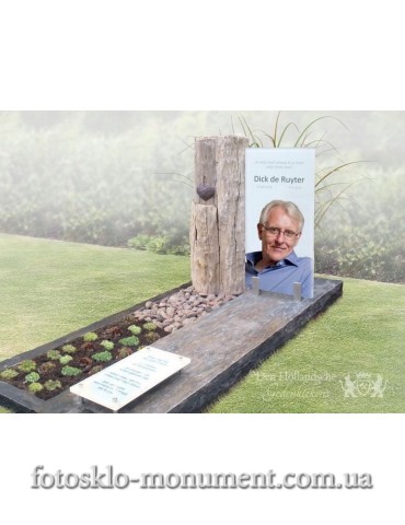 Пам'ятник зі склом Голландський №14