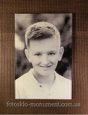 Фото під склом на пам'ятник №416