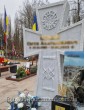 Пам'ятник Козацький Хрест з фотосклом, військовому ЗСУ 