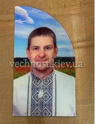 Фото под стеклом на памятник №538