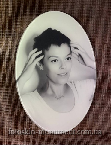 Фото на склі на пам'ятник №283