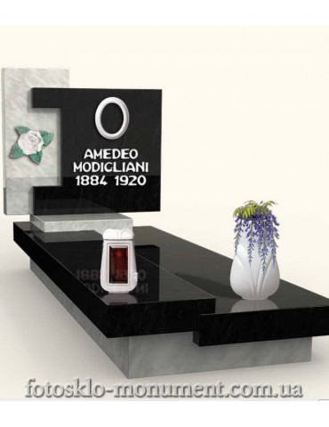 Пам'ятник з мармуру Італія 12