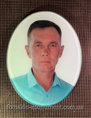 Фото на склі на пам'ятник №291