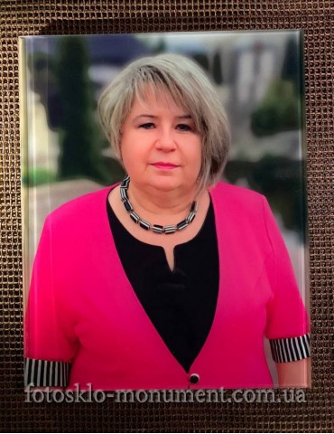 Фото на склі на пам'ятник №275