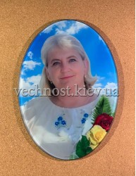 Фото на склі на пам'ятник №331 Фото на склі на пам'ятник №331