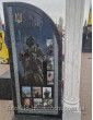 Пам'ятник військовому ЗСУ з фотосклом