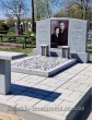 Двойной памятник с фотостеклом