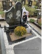 Памятник для семьи с фотостеклом