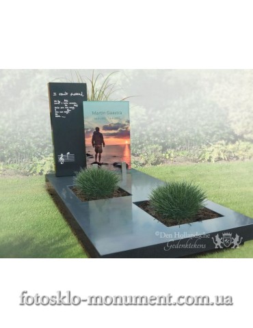 Пам'ятник зі склом Голландський №4