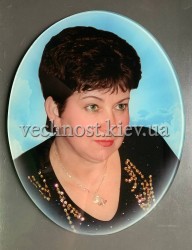 Фотоскло у формі овалу №78 Фотоскло у формі овалу №78