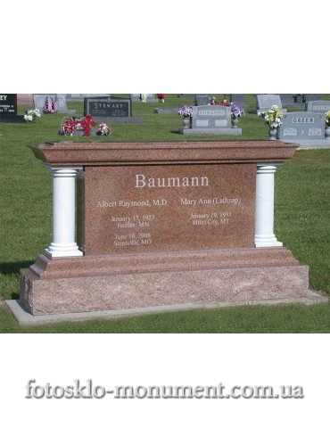 Памятник из гранита Европейский №67