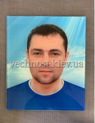 Фото під склом на пам'ятник №443